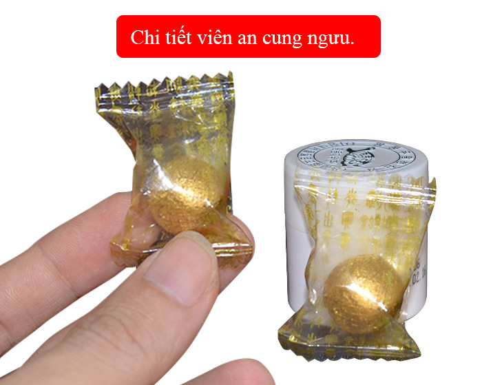 An cung ngưu hoàng hoàn Hàn Quốc nội địa hình tổ kén A030 5