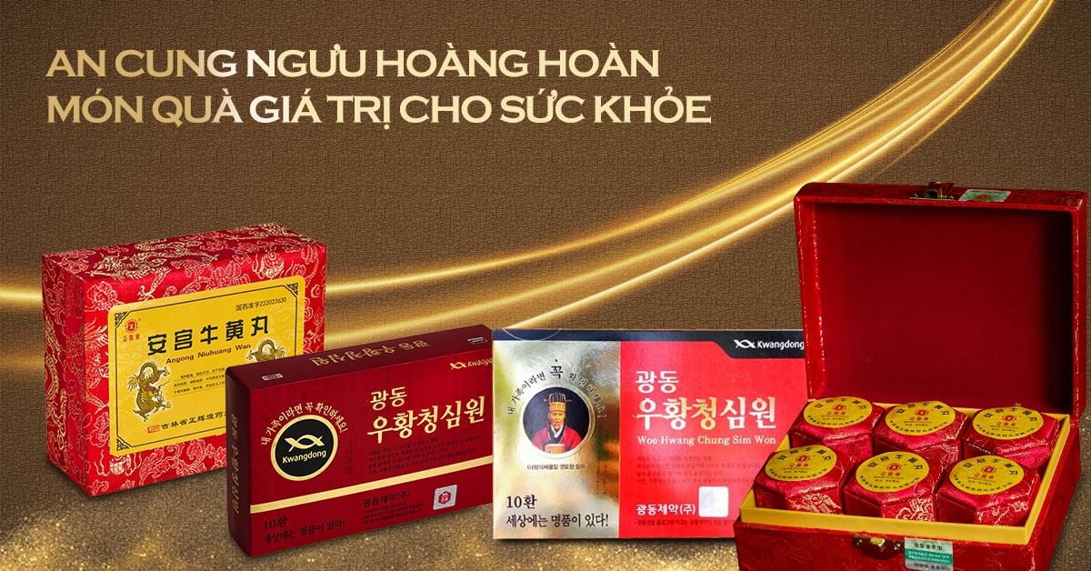 Giá Thuốc An Cung Ngưu Hoàng Hoàn