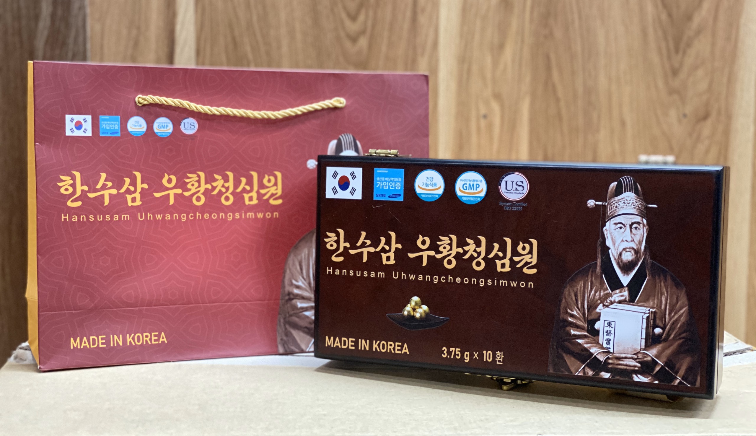 An Cung Hàn Quốc Hộp Gỗ 10 Viên - Giải Pháp Chăm Sóc Sức Khỏe