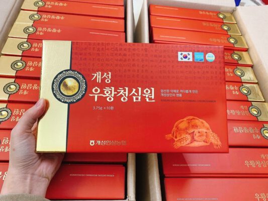 giá an cung ngưu hoàng hàn quốc