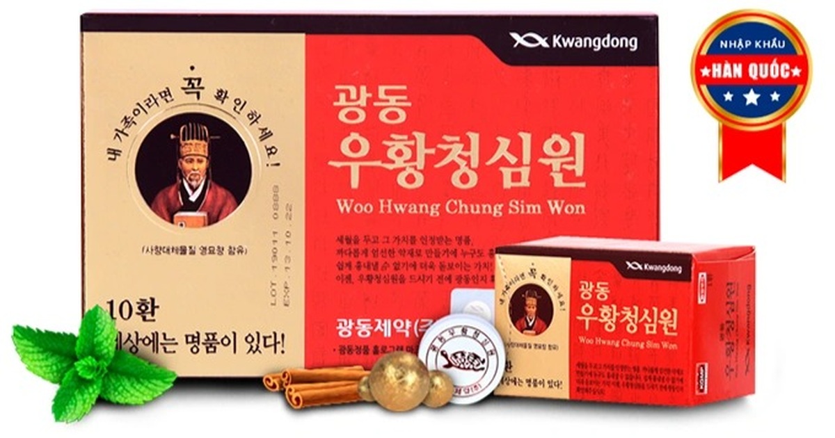 An cung hàn quốc hộp 10 viên cách dùng và lợi ích sức khỏe cho người sử dụng