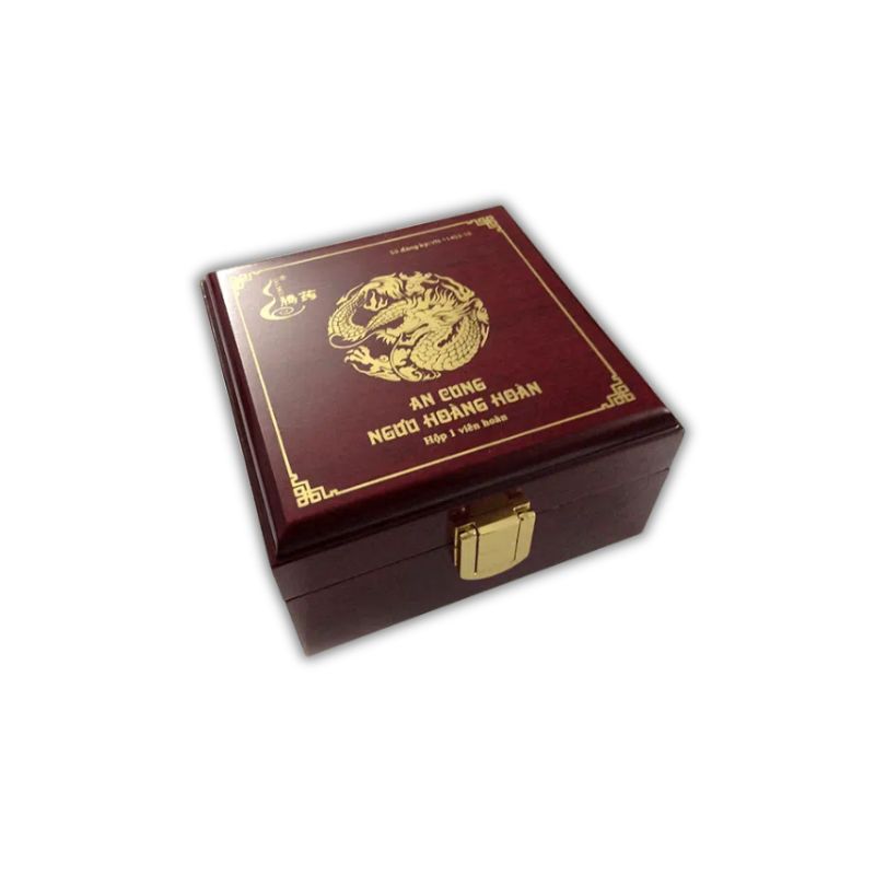 An cung ngưu hoàng hoàn Hàn Quốc hộp gỗ màu đen - Đánh giá và hướng dẫn mua hàng